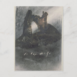 Carte Postale Ruines à Groz-Nez, Jersey ou The Arch