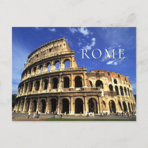 Carte Postale Ruines célèbres du Colisée   Rome Italie