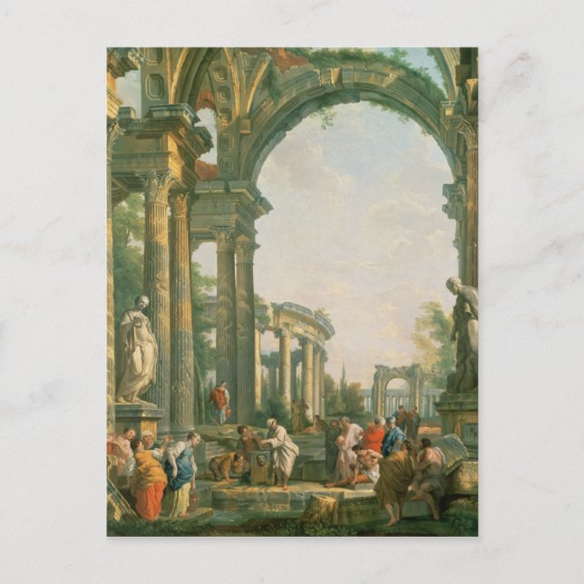 Carte Postale Ruines classiques, 18ème siècle (Devant)