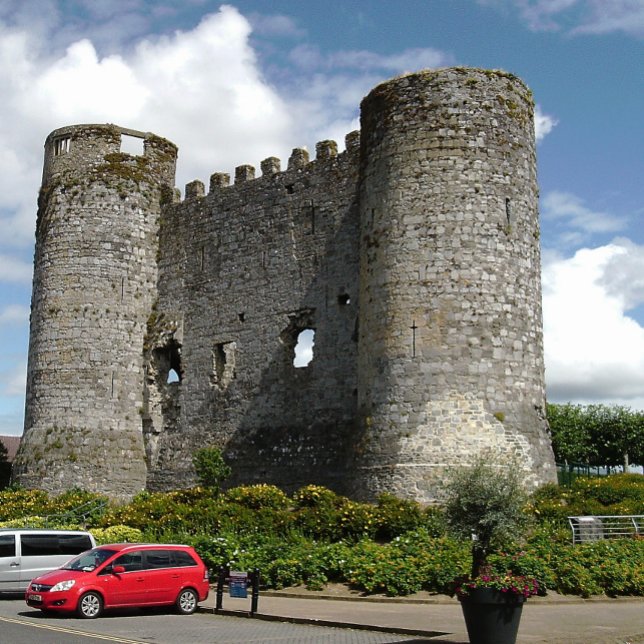 Carte Postale Ruines de Carlow Castle, Carlow town, Irlande (Créateur téléchargé)