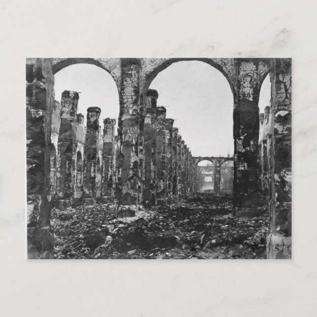 Carte Postale Ruines de la Cour des Comptes 2 (Devant)