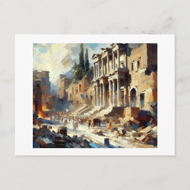 Carte Postale Ruines de Pompéi, (Devant)