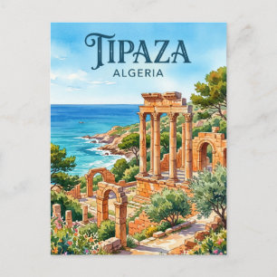Carte Postale Ruines de Tipaza Algérie