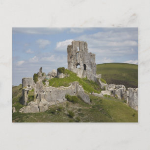 Carte Postale Ruines du château de Corfe, près de Wareham, Dorse