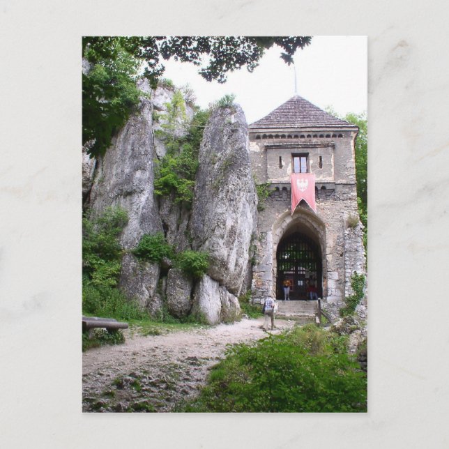 Carte Postale Ruines du château médiéval (Devant)