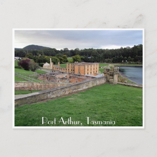 Carte Postale ruines du port arthur (Devant)