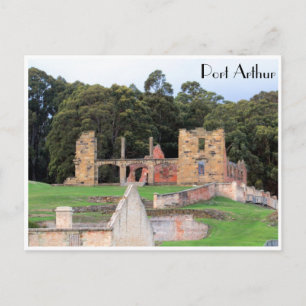 Carte Postale ruines du port d'arthur