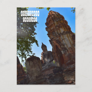 Carte Postale Ruines du royaume d'Ayutthaya