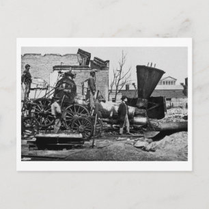 Carte Postale Ruines du RR Richmond & Petersburg Richmond VA