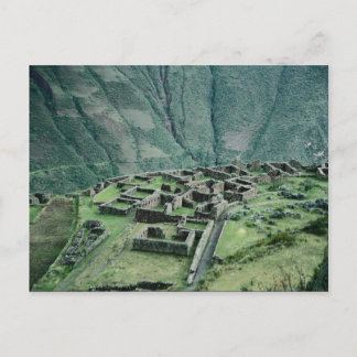Carte Postale Ruines inca, Pisac, Pérou