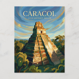 Carte Postale Ruines mayas de Caracol, Belize