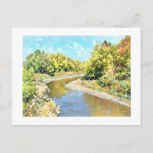 Carte Postale Ruisseau Kickapoo près de la route de Pottstown