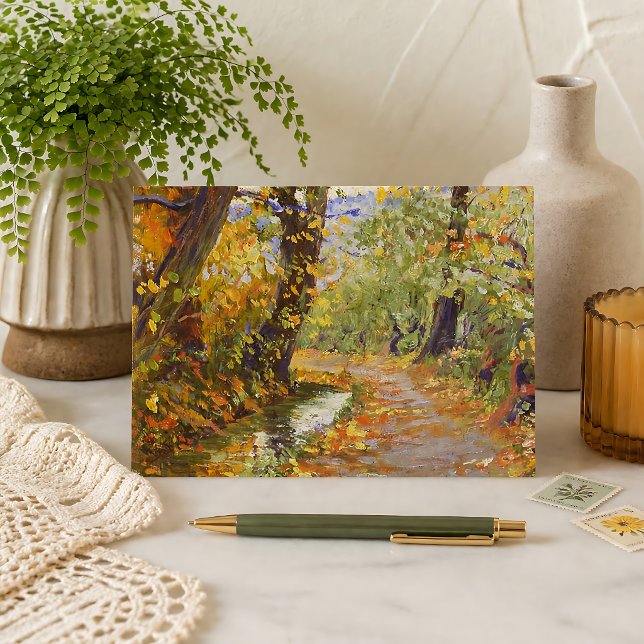 Carte Postale Ruisseau sinueux (Créateur téléchargé)