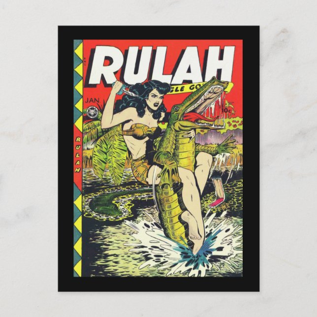 Carte Postale Rulah-Vintage Comic Book (Devant)