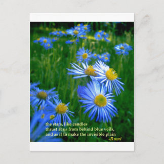 Carte Postale Rumi-bleu