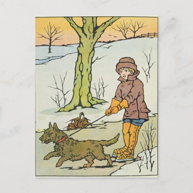 Carte Postale Run, Dandy Run, 20e siècle (Devant)