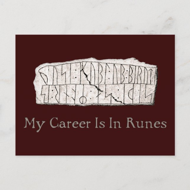 Carte Postale Rune DR 81 (Devant)