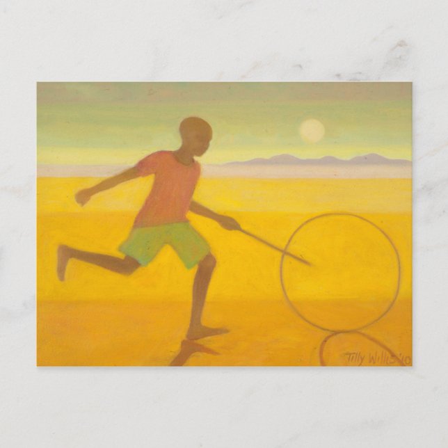 Carte Postale Running Boy 2010 (Devant)