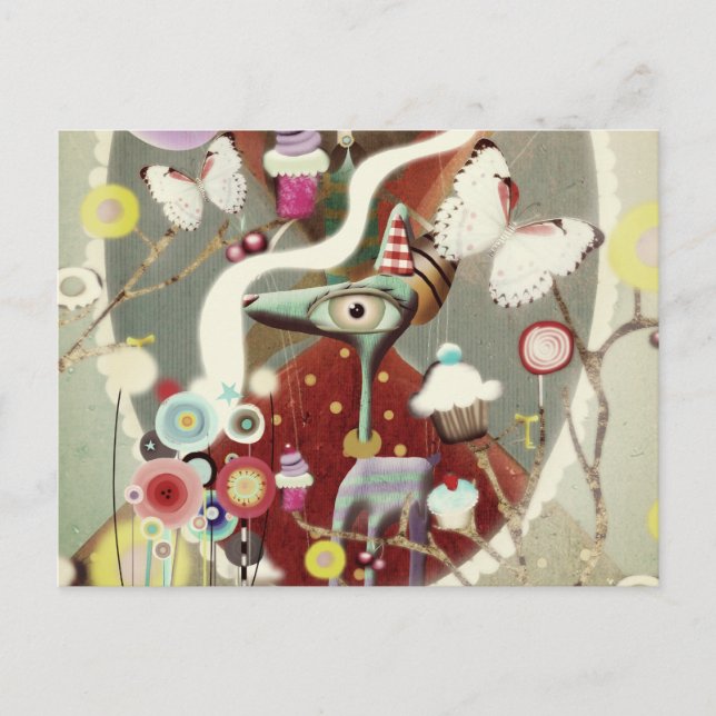 Carte Postale Rupydetequila bonbons d'hiver  (Devant)