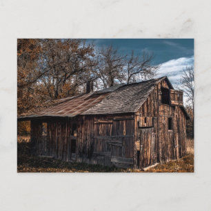 Carte Postale Rural Cabin or Old Barn