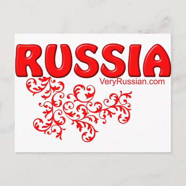 Carte Postale Russe (Devant)