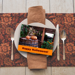 Carte Postale Russe photo orange rose pompon