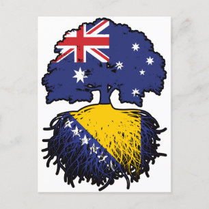 Carte Postale Russie bosniaque australienne Australie arbre