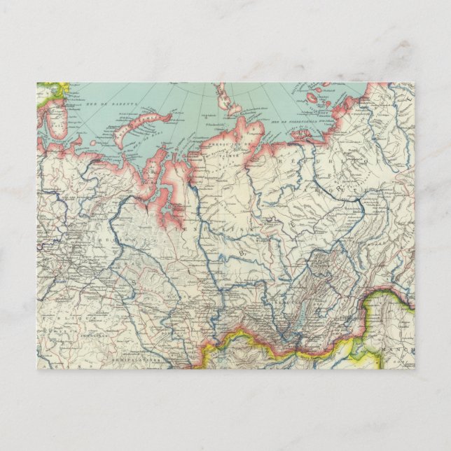 Carte Postale Russie, Corée et Asie (Devant)