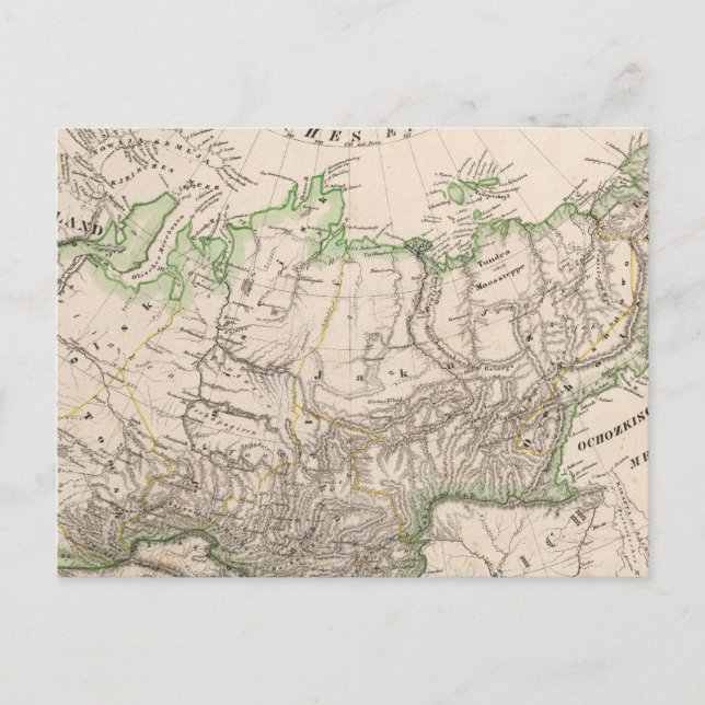 Carte Postale Russie et Asie 2 (Devant)