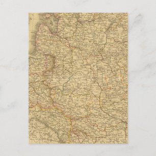 Carte Postale Russie et Pologne