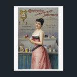 Carte Postale Russie Poster vintage de produits de beauté restau<br><div class="desc">Réinitialisé et numériquement amélioré poster de voyage vintage de Russie. Veuillez noter que nos affiches sont des reproductions de haute qualité basées sur des scans professionnels, très haute résolution des originaux. Notre processus de retouche manuelle n'implique pas l'utilisation de filtres qui enlèvent les détails ou la texture d'origine que vous...</div>
