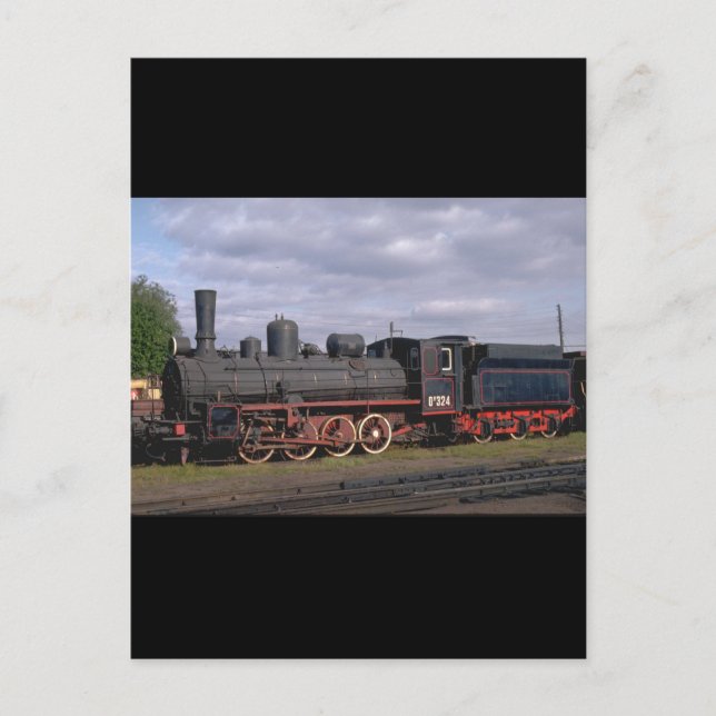 Carte Postale Russie, Ry 0-8-0 #324_Trains du Monde (Devant)