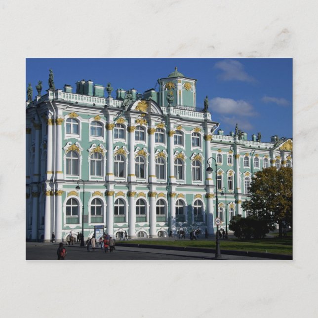 Carte Postale Russie, Saint-Pétersbourg, Palais d'Hiver, Le 2 (Devant)