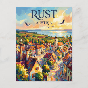 Carte Postale Rust en Autriche