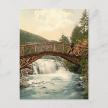 Rustic Bridge à Glenariff. Co. Antrim, Irlande