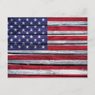 Carte Postale Rustic Wood