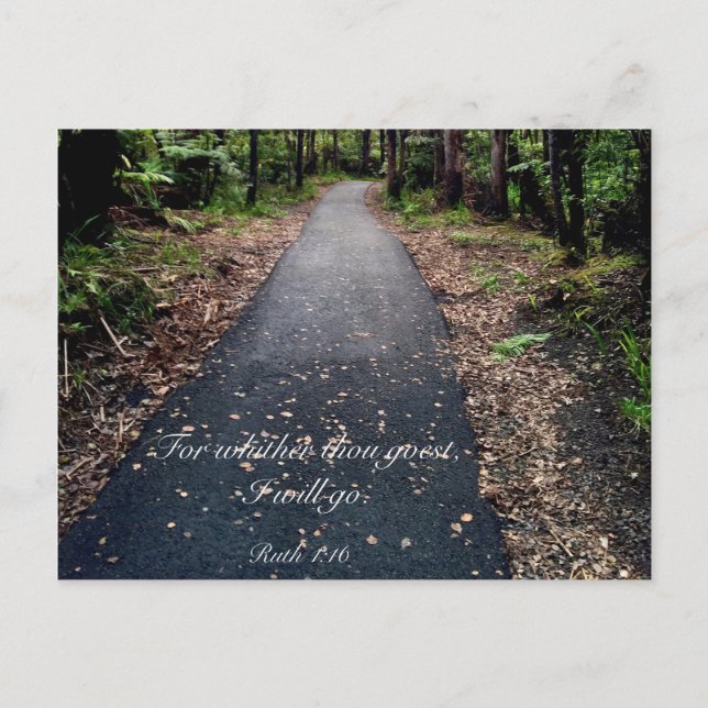 Carte Postale Ruth 1:16 (Devant)