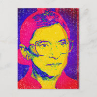 Ruth Bader Ginsburg 1983, Pop Art Portrait