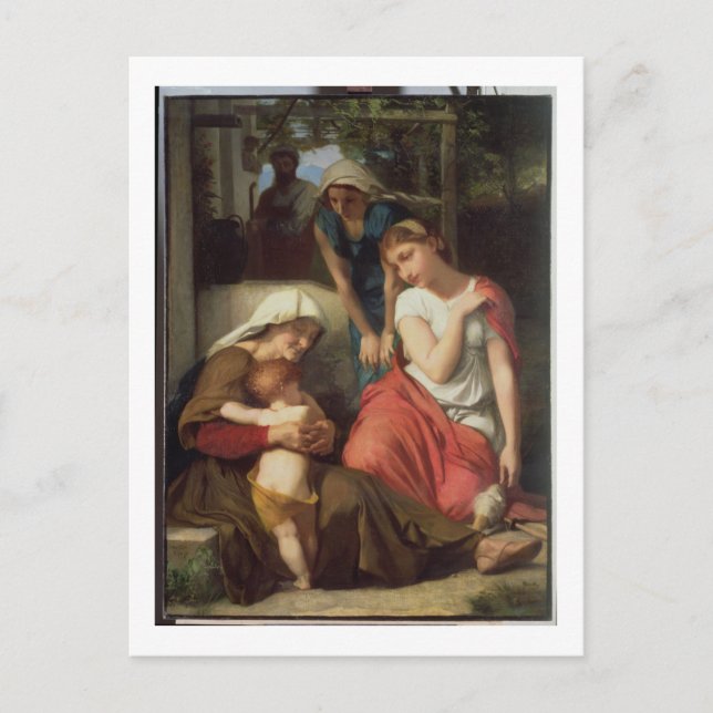 Carte Postale Ruth et Naomi, 1859 (huile sur toile) (Devant)