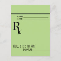 Rx Prescription Pad - Write Your Own Prescription!