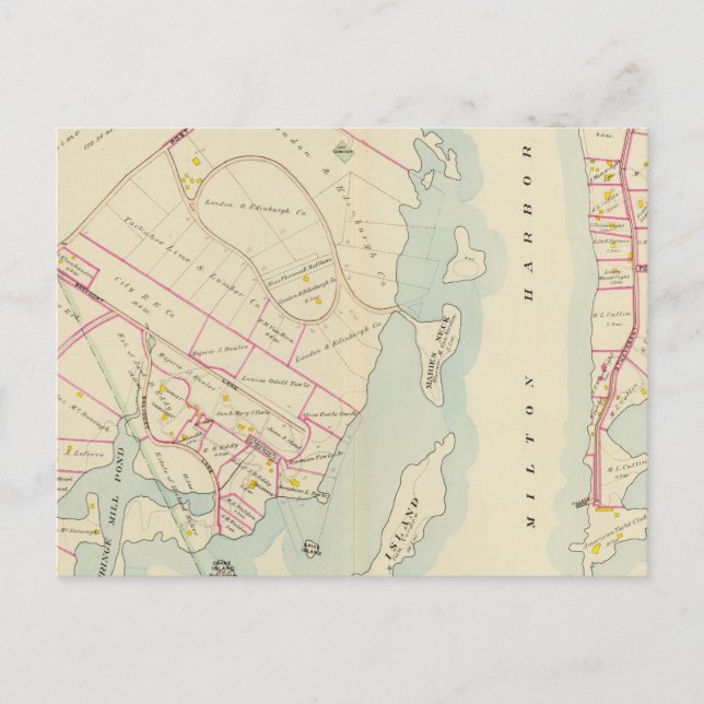 Carte Postale Rye, New York (Devant)