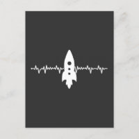 rythm cardiaque cool fusée Joyeux Anniversaire