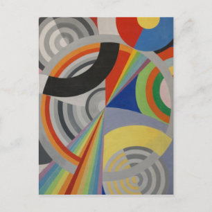 Carte Postale Rythm par Robert Delaunay