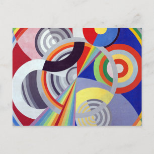 Carte Postale Rythme 1 par Robert Delaunay