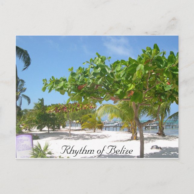 Carte Postale Rythme du Belize (Devant)