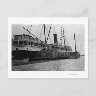 Carte Postale S.S. Alameda à Anchorage, Alaska Photographie