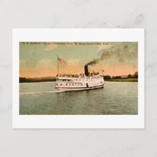 Carte Postale S.S. Hartford up the Connecticut