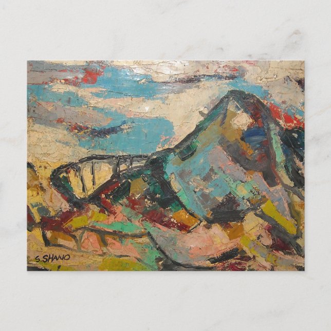 Carte Postale S Shano Color Mountain (Devant)