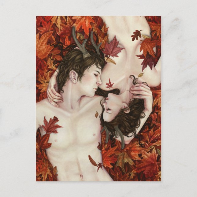 Carte Postale Sa Déesse Son Dieu (Devant)