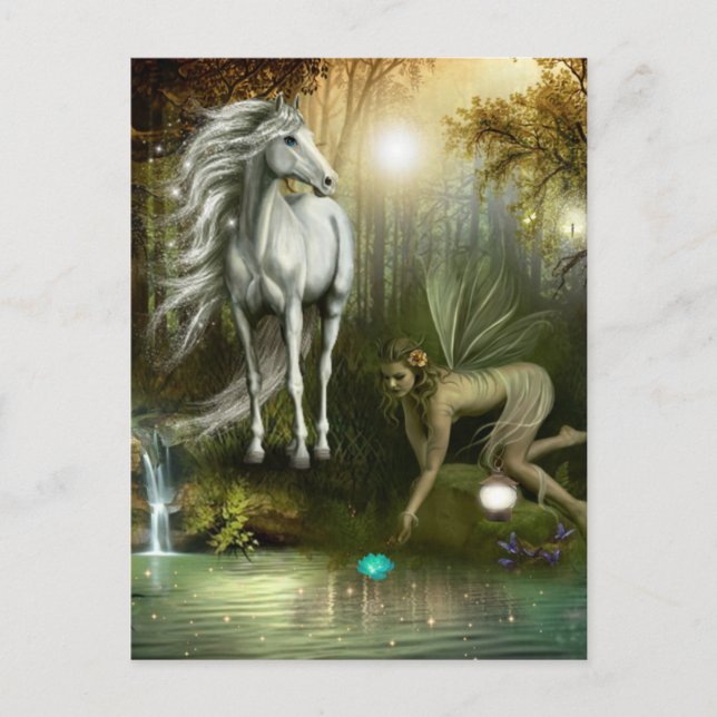 Carte Postale Sa place secrète (Devant)